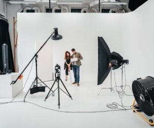 Fotostudio vloer