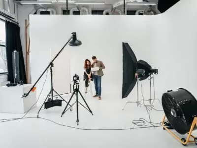 Fotostudio vloer